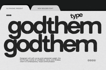 Godthem Font: Creative Design & Typography Projects